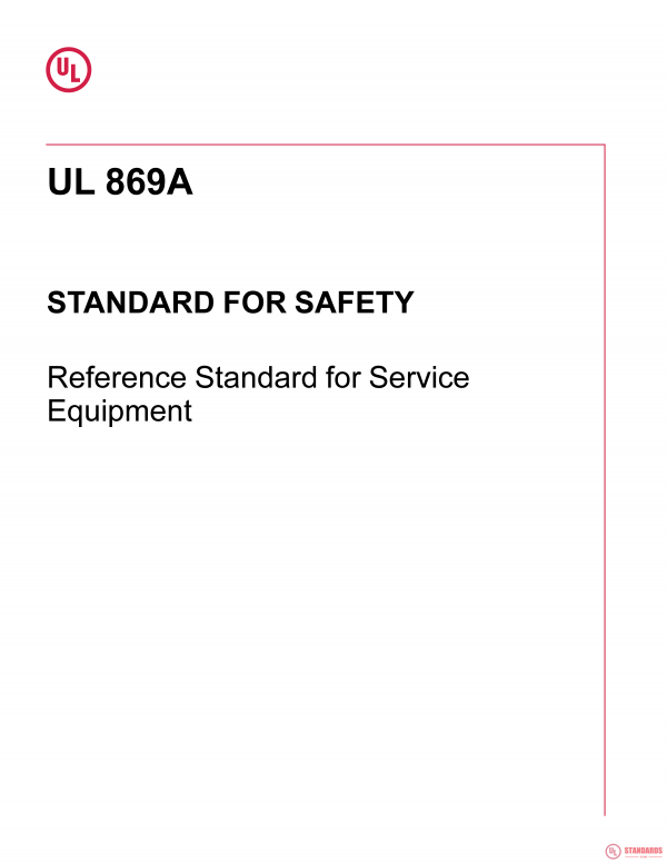 UL 869A PDF UL 869A PDF